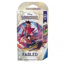 Disney Lorcana 集換式卡牌遊戲 - 傳說 單人牌組(麥斯·高飛與Powerline) Disney Lorcana - Set 9 - Fabled - Starter Deck - MAX GOOF & POWERLINE - 11098599