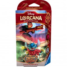 Disney Lorcana 集換式卡牌遊戲 - 賈方的統治 單人牌組(木蘭與史迪奇) - Set 8 - Disney Lorcana - Reign of Jafar Single Player Deck (MULAN & STITCH)