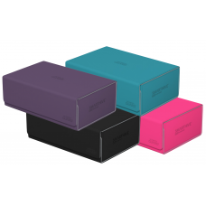 Ultimate Guard Smarthive 400+ XenoSkin Card Box - Mixed (Black/Petrol/Pink/Purple) - UGD011142豪華側翻式卡盒可裝400+卡牌-(黑色/油藍色/粉紅/紫色隨機一種)(NT2000)