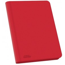 Ultimate Guard Zipfolio XenoSkin 9-Pocket - Red - UGD010210 - 9格類皮革拉鍊卡冊-紅色