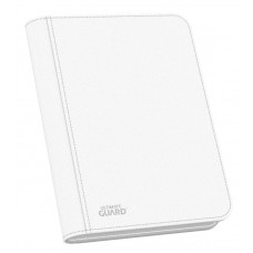 Ultimate Guard Zipfolio XenoSkin 4-Pocket - White - UGD010352 4格類皮革拉鍊卡冊-白色