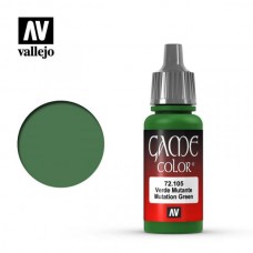 Acrylicos Vallejo - 遊戲色彩 Game Color - 078 - 72105 - 異變綠色 Mutation Green - 17 ml. (NT 100)(6/盒)