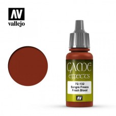 Acrylicos Vallejo - 遊戲色彩 Game Color - 109 - 72132 - 鮮血色（效果漆） Fresh Blood - 17 ml. (NT 100)(6/盒)