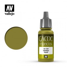 Acrylicos Vallejo - 遊戲色彩 Game Color - 111 - 72134 - 嘔吐物色（效果漆） Vomit - 17 ml. (NT 100)(6/盒)