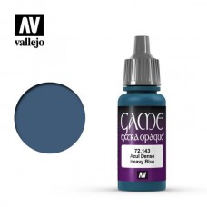 Acrylicos Vallejo - 遊戲色彩 Game Color - 094 - 72143 - 重藍色（不透明漆） Heavy Blue - 17 ml. (NT 100)(6/盒)