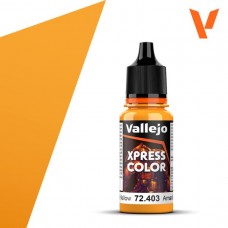 Acrylicos Vallejo - 遊戲色彩 Game Color - 速塗色Xpress Color-72403- 帝國黃色 Imperial Yellow(6/盒)