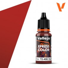 Acrylicos Vallejo - 遊戲色彩 Game Color - 速塗色Xpress Color-72406- 等離子紅色 Plasma Red(6/盒)