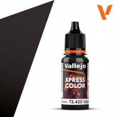 Acrylicos Vallejo - 遊戲色彩 Game Color - 速塗色Xpress Color-72423- 黑蓮花色 Black Lotus(6/盒)