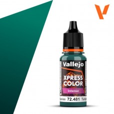 Acrylicos Vallejo - 遊戲色彩 Game Color - 72481 - 異端綠松石色 Heretic Turquoise(6/盒)