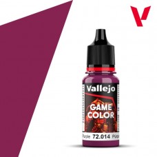Acrylicos Vallejo - 遊戲色彩 Game Color - 014 - 72014 - 戰帥紫色 Warlord Purple - 17 ml. (NT 100)(6/盒)
