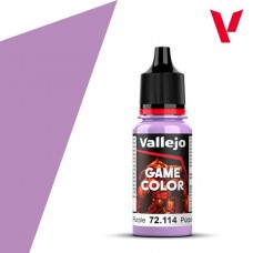 Acrylicos Vallejo - 遊戲色彩 Game Color - 一般色Color-72114- 慾望紫色 Lustful Purple(6/盒)