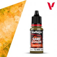 Acrylicos Vallejo - 遊戲色彩 Game Color - 特效色Special FX-72600- 嘔吐色 Vomit(6/盒)