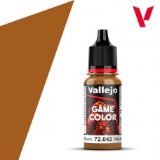 Acrylicos Vallejo - 遊戲色彩 Game Color - 042 - 72042 - 寄生蟲棕色 Parasite Brown - 17 ml. (NT 100)(6/盒)