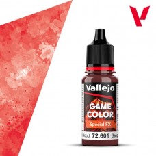 Acrylicos Vallejo - 遊戲色彩 Game Color - 特效色Special FX-72601- 新鮮血液色 Fresh Blood(6/盒)