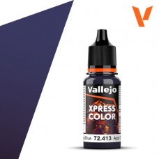 Acrylicos Vallejo - 遊戲色彩 Game Color - 速塗色Xpress Color-72413- 歐米茄藍色 Omega Blue(6/盒)