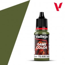 Acrylicos Vallejo - 遊戲色彩 Game Color - 030 - 72030 - 哥布林綠 Goblin Green - 17 ml. (NT 100)(6/盒)