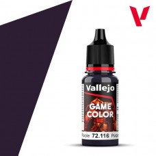 Acrylicos Vallejo - 遊戲色彩 Game Color - 一般色Color-72116- 午夜紫色 Midnight Purple(6/盒)