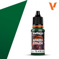 Acrylicos Vallejo - 遊戲色彩 Game Color - 速塗色Xpress Color-72416- 巨魔綠色 Troll Green(6/盒)