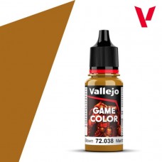 Acrylicos Vallejo - 遊戲色彩 Game Color - 038 - 72038 - 堕落棕色 Scrofulous Brown - 17 ml. (NT 100)(6/盒)
