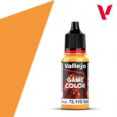 Acrylicos Vallejo - 遊戲色彩 Game Color - 一般色Color-72110- 夕陽橘色 Sunset Orange(6/盒)