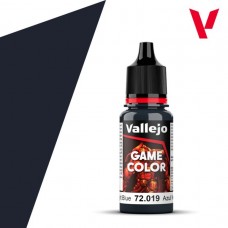 Acrylicos Vallejo - 遊戲色彩 Game Color - 019 - 72019 - 深夜藍色 Night Blue - 17 ml. (NT 100)(6/盒)