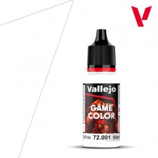 Acrylicos Vallejo - 遊戲色彩 Game Color - 001 - 72001 - 死白色 Dead White - 17 ml. (NT 100)(6/盒)
