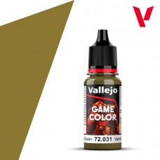 Acrylicos Vallejo - 遊戲色彩 Game Color - 031 - 72031 - 迷彩綠色 Camouflage Green - 17 ml. (NT 100)(6/盒)