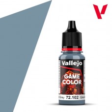 Acrylicos Vallejo - 遊戲色彩 Game Color - 075 - 72102 - 鋼灰色 Steel Grey - 17 ml. (NT 100)(6/盒)