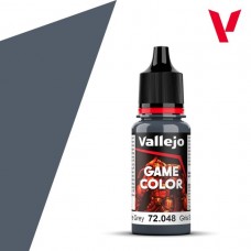 Acrylicos Vallejo - 遊戲色彩 Game Color - 048 - 72048 - 陰沉灰色 Sombre Grey - 17 ml. (NT 100)(6/盒)