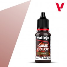 Acrylicos Vallejo - 遊戲色彩 Game Color - 118 - 73204 - 膚色（漬洗漆） Flesh - 17 ml. (NT 100)(6/盒)