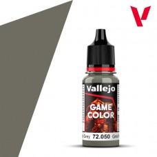 Acrylicos Vallejo - 遊戲色彩 Game Color - 050 - 72050 - 冷灰色 Cold Grey - 17 ml. (NT 100)(6/盒)
