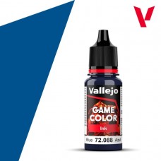 Acrylicos Vallejo - 遊戲色彩 Game Color - 084 - 72088 - 藍色墨水 Blue Ink - 17 ml. (NT 100)(6/盒)