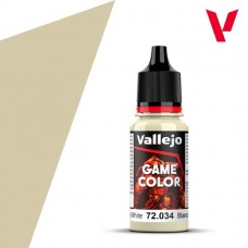 Acrylicos Vallejo - 遊戲色彩 Game Color - 034 - 72034 - 骨白色 Bonewhite - 17 ml. (NT 100)(6/盒)