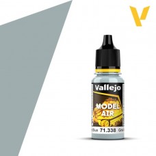 Acrylicos Vallejo - 71338 - 模型噴塗色彩 Model Air - 俄羅斯空軍灰藍色 Russian AF Grey Blue - 17 ml.(NT 100)(6/盒)