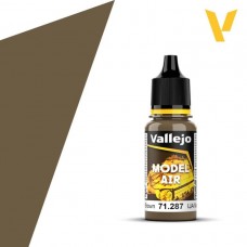 Acrylicos Vallejo - 71287 - 模型噴塗色彩 Model Air - UJA卡其棕色 UJA Khaki Brown - 17 ml.(NT 100)(6/盒)