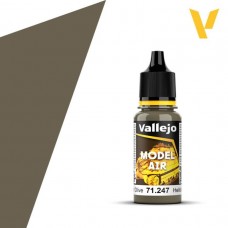 Acrylicos Vallejo - 71247 - 模型噴塗色彩 Model Air - 淺橄欖色RAL6040 Light Olive RAL 6040 - 17 ml.(NT 100)(6/盒)