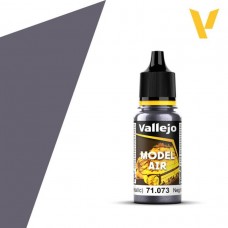 Acrylicos Vallejo - 71073 - 模型噴塗色彩 Model Air - 黑色（金屬色）Black - 17 ml.(NT 100)(6/盒)