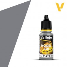 Acrylicos Vallejo - 71274 - 模型噴塗色彩 Model Air - 侵略者灰色 Agressor Gray - 17 ml.(NT 100)(6/盒)