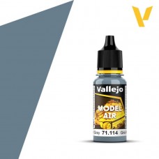 Acrylicos Vallejo - 71114 - 模型噴塗色彩 Model Air - 中階灰色 Medium Gray - 17 ml.(NT 100)(6/盒)