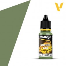 Acrylicos Vallejo - 71095 - 模型噴塗色彩 Model Air - 淡綠色 Pale Green - 17 ml.(NT 100)(6/盒)