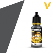 Acrylicos Vallejo - 71315 - 模型噴塗色彩 Model Air - 車胎黑色 Tyre Black - 17 ml.(NT 100)(6/盒)