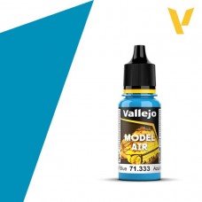 Acrylicos Vallejo - 71333 - 模型噴塗色彩 Model Air - 俄羅斯空軍藍色 Russian AF Blue - 17 ml.(NT 100)(6/盒)