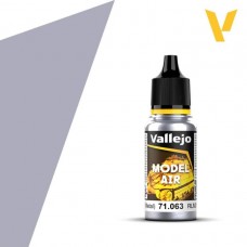 Acrylicos Vallejo - 71063 - 模型噴塗色彩 Model Air - 銀色RLM01（金屬色）Silver RLM01 - 17 ml.(NT 100)(6/盒)