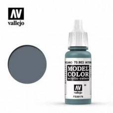 Acrylicos Vallejo - 模型色彩 Model Color - 060 - 70903 - 中階藍色 Intermediate Blue - 17 ml. (NT 100)(6/盒)