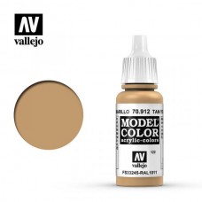 Acrylicos Vallejo - 模型色彩 Model Color - 122 - 70912 - 棕黃色 Tan Yellow - 17 ml. (NT 100)(6/盒)