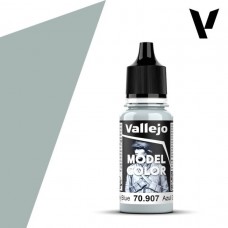 Acrylicos Vallejo - 模型色彩 Model Color - 153 - 70907 - 低飽和灰藍色 Pale Grey Blue - 17 ml. (NT 100)(6/盒)