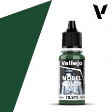 Acrylicos Vallejo - 模型色彩 Model Color - 072 - 70970 - 深綠色 Deep Green - 17 ml. (NT 100)(6/盒)