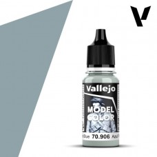 Acrylicos Vallejo - 模型色彩 Model Color - 064 - 70906 - 低飽和藍色 Pale Blue - 17 ml. (NT 100)(6/盒)