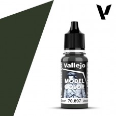 Acrylicos Vallejo - 模型色彩 Model Color - 098 - 70897 - 青銅綠色 Bronze Green - 17 ml. (NT 100)(6/盒)