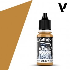 Acrylicos Vallejo - 模型色彩 Model Color - 126 - 70877 - 金褐色 Goldbrown - 17 ml. (NT 100)(6/盒)
